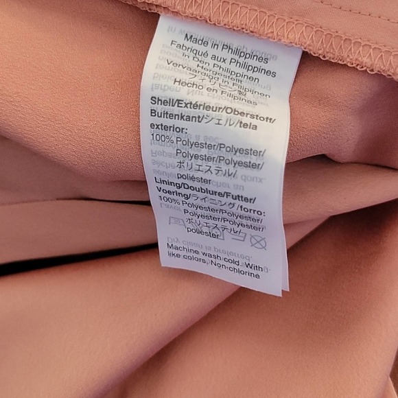 J.Crew Mercantile women's Satin Gloucester Back Crepe Jumpsuit Light Pink - Picture 7 of 7